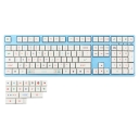 104+23 Neon Light PBT Dye-subbed XDA Keycap Set for Mechanical Keyboard GH60 GK61 64 68 84 87 104 108 English / Thai / Korean